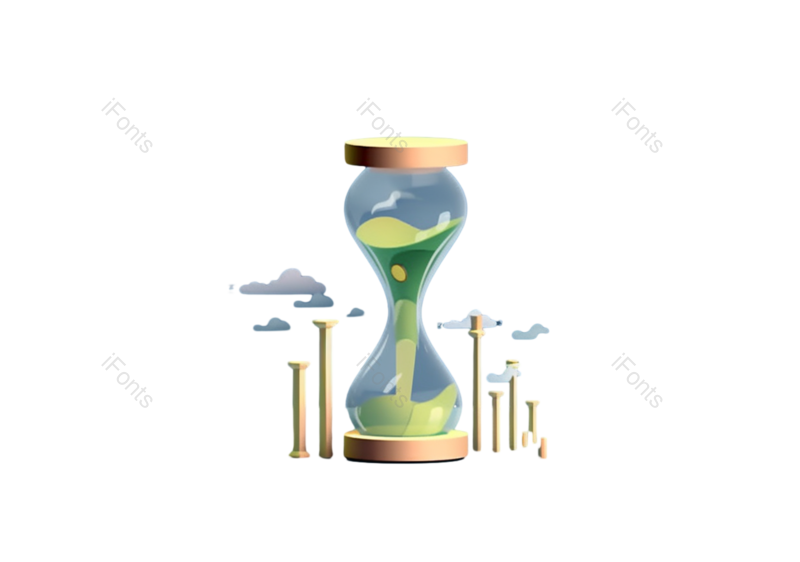 扁平化设计图片,天空元素,生态环境PNG,蓝色背景免抠素材